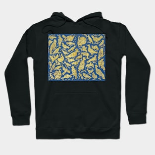 Birds with Twigs and Fruits Hoodie